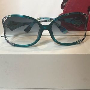 PUCCI TURQUOISE SUNGLASSES